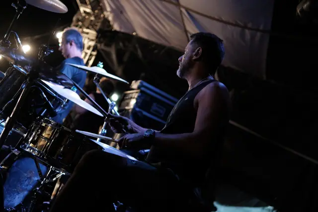 Baterista da ZYD em ação